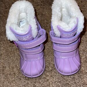 Cat & Jack Lavender Winter Boots